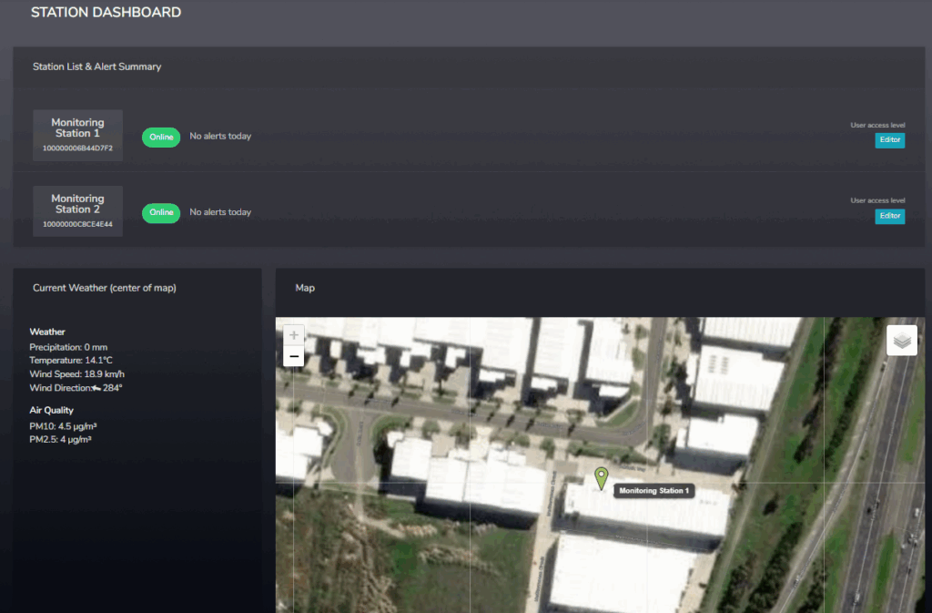 ECEM Pro Link Dashboard